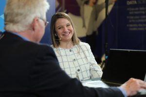 Amy Stout, principal product manager for quantum computing at SAS, discusses the company's work with quantum computing at SAS Innovate 2025.