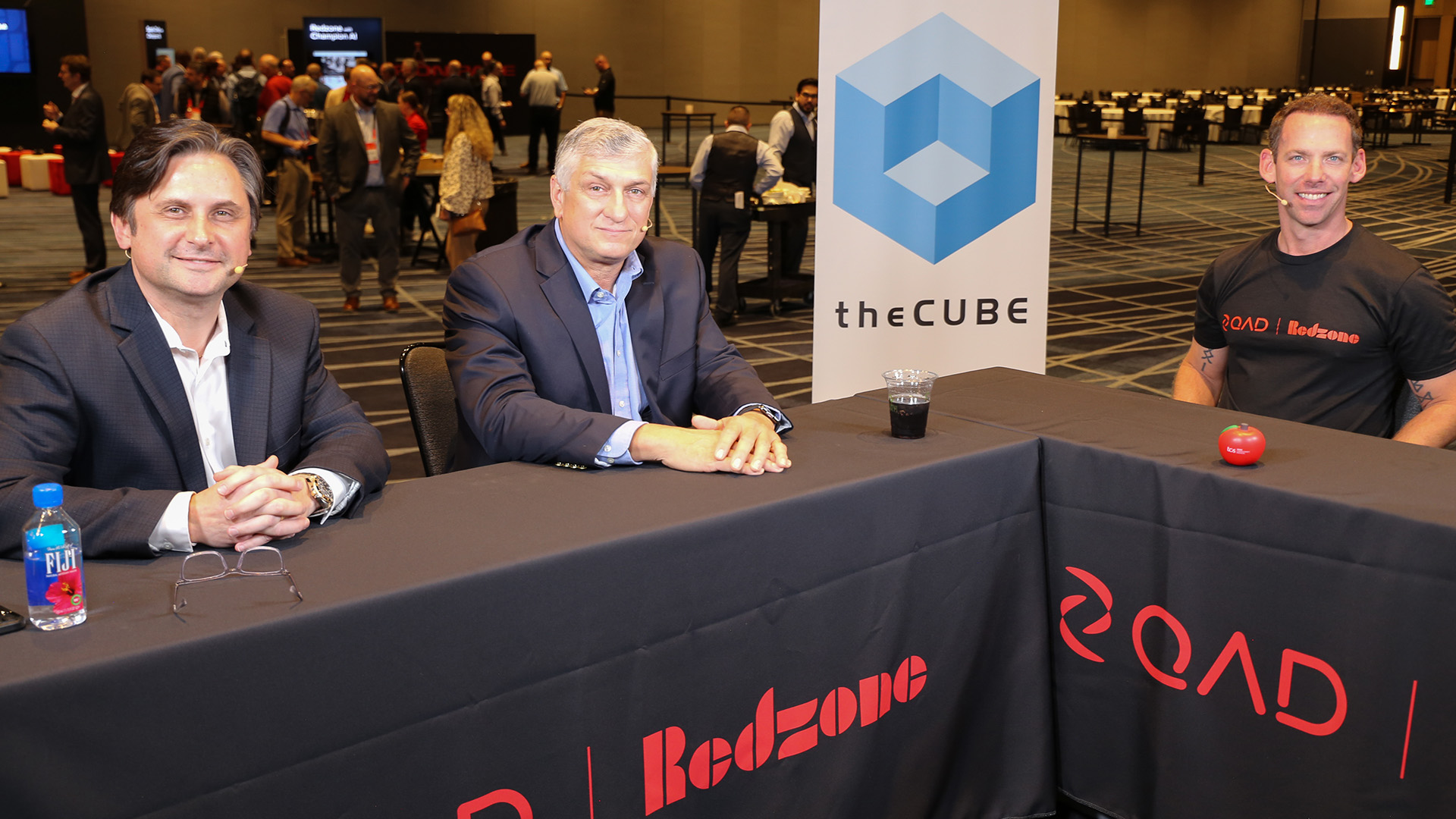 Brian Lange of The Hershey Company, Terry LeDoux formerly of Nestlé Purina North America, and Ken Fisher of QAD Redzone discuss digital manufacturing transformation with theCUBE at QAD Champions of Manufacturing 2025.