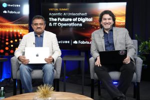 Raju Datla, chief executive officer of Fabrix.ai, and Rached Blili, distinguished engineer at Fabrix.ai, discuss the agentic AI platform with theCUBE at Agentic AI Unleashed: The Future of Digital & IT Operations.