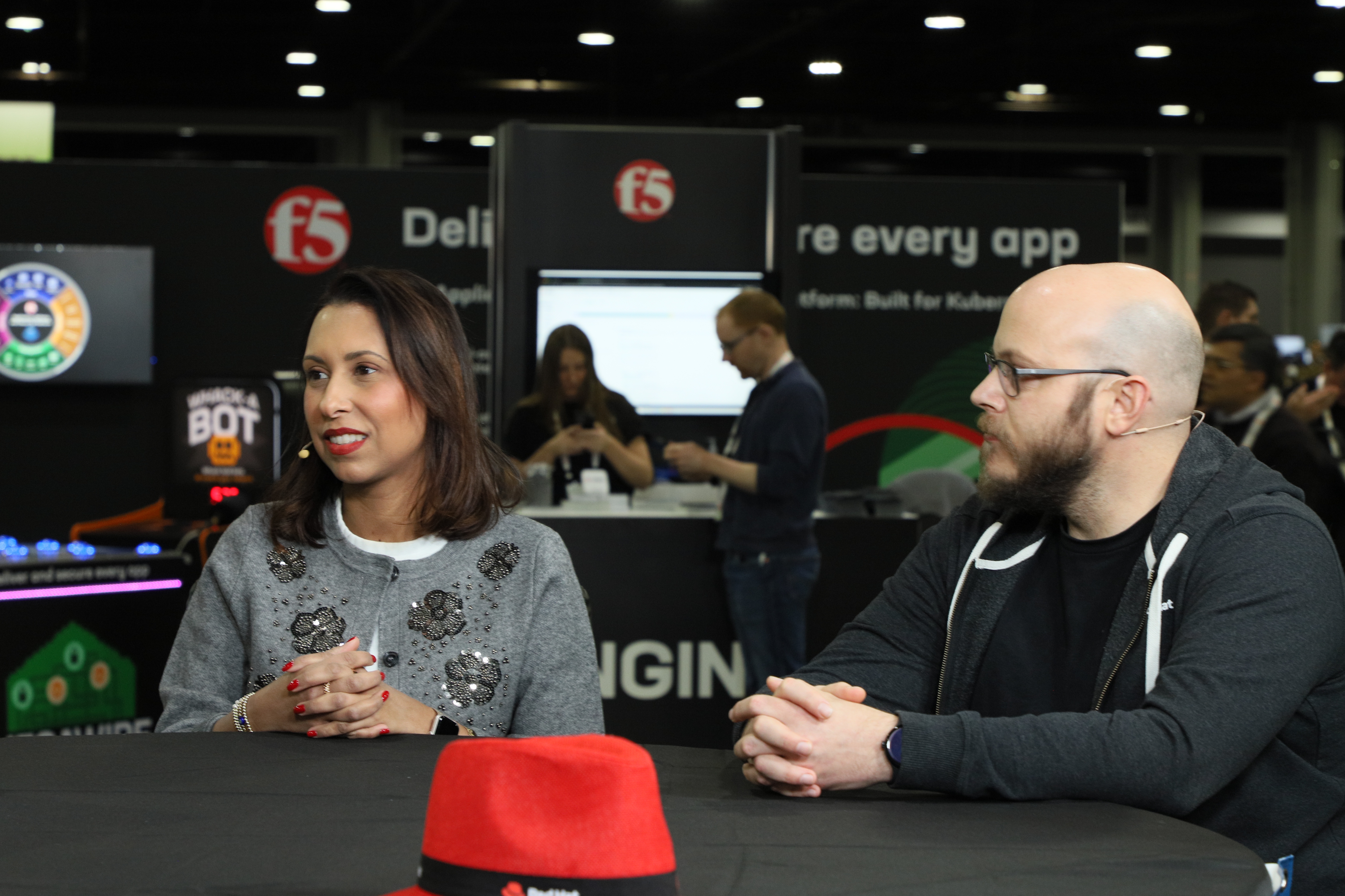 James Harmison, senior principal technical marketing manager at Red Hat Inc., and Jennifer Vargas, senior principal marketing manager at Red Hat, talk with theCUBE about enterprise AI during KubeCon + CloudNativeCon NA 2025.