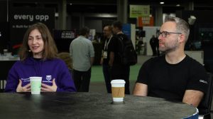 Diana Todea, developer experience engineer at VictoriaMetrics and co-lead of the Neurodiversity Group, and Jay Jackson, senior software engineer at CallRevu, Deaf and Hard of Hearing WG member, and sign language team at Cloud Native Glossary, talk with theCUBE about tech community accessibility at KubeCon + CloudNativeCon NA – 2025.
