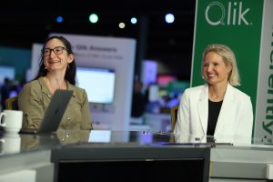 Kennie Greagen, innovation manager at Foodbank Victoria, and Julie Kae, VP of sustainability and social impact at Qlik.org, talk with theCUBE about how data analytics improved Foodbank Victoria's operations at Qlik Connect 2025.