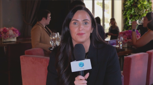 Amanda Adams, vice president of Americas Alliances at CrowdStrike Inc., talks about generative AI at AWS' Women Champions of Change event.