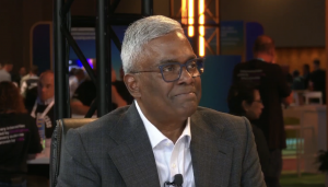 George Kurian, chief executive officer of NetApp Inc., discussed AI data strategy during NetAPP INSIGHT 2025