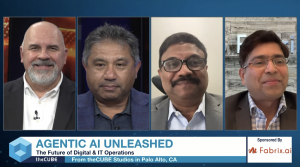 Satyan Raju, chief development officer of Fabrix.ai, and Tejo Prayaga, vice president of product management at Fabrix.ai, talk with theCUBE about AI-driven operations at Agentic AI Unleashed: The Future of Digital & IT Operations 2025.