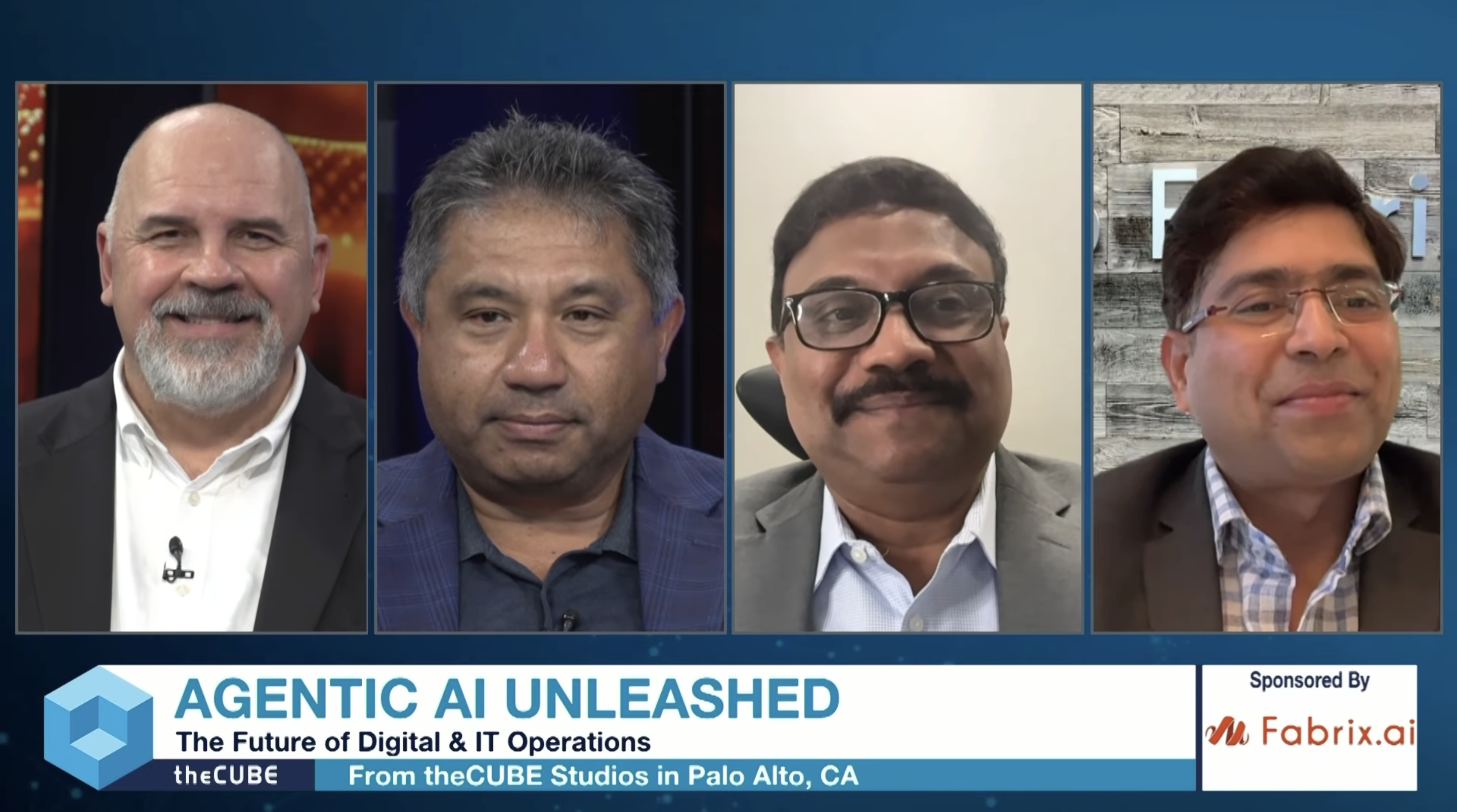 Satyan Raju, chief development officer of Fabrix.ai, and Tejo Prayaga, vice president of product management at Fabrix.ai, talk with theCUBE about AI-driven operations at Agentic AI Unleashed: The Future of Digital & IT Operations 2025.