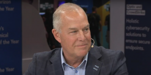 Tom Etheridge, chief global professional services officer of CrowdStrike, talks with theCUBE about AI red team services during Fal.Con 2025.